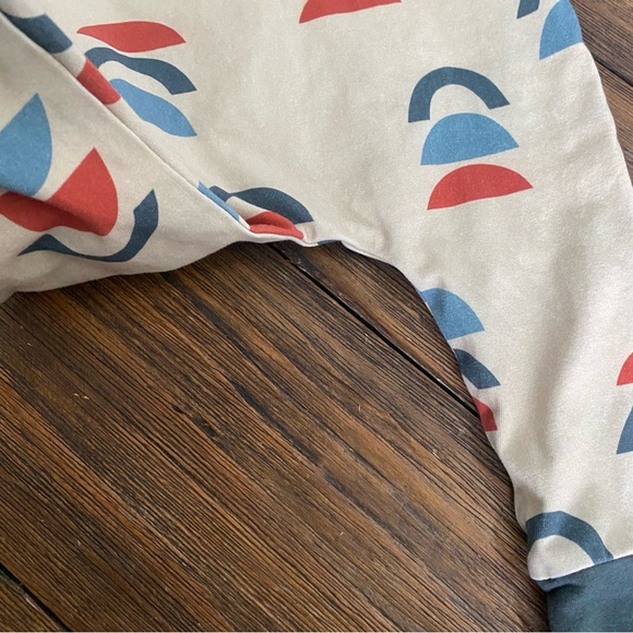 Rags muted rainbow long sleeve romper - Picture 4 of 5